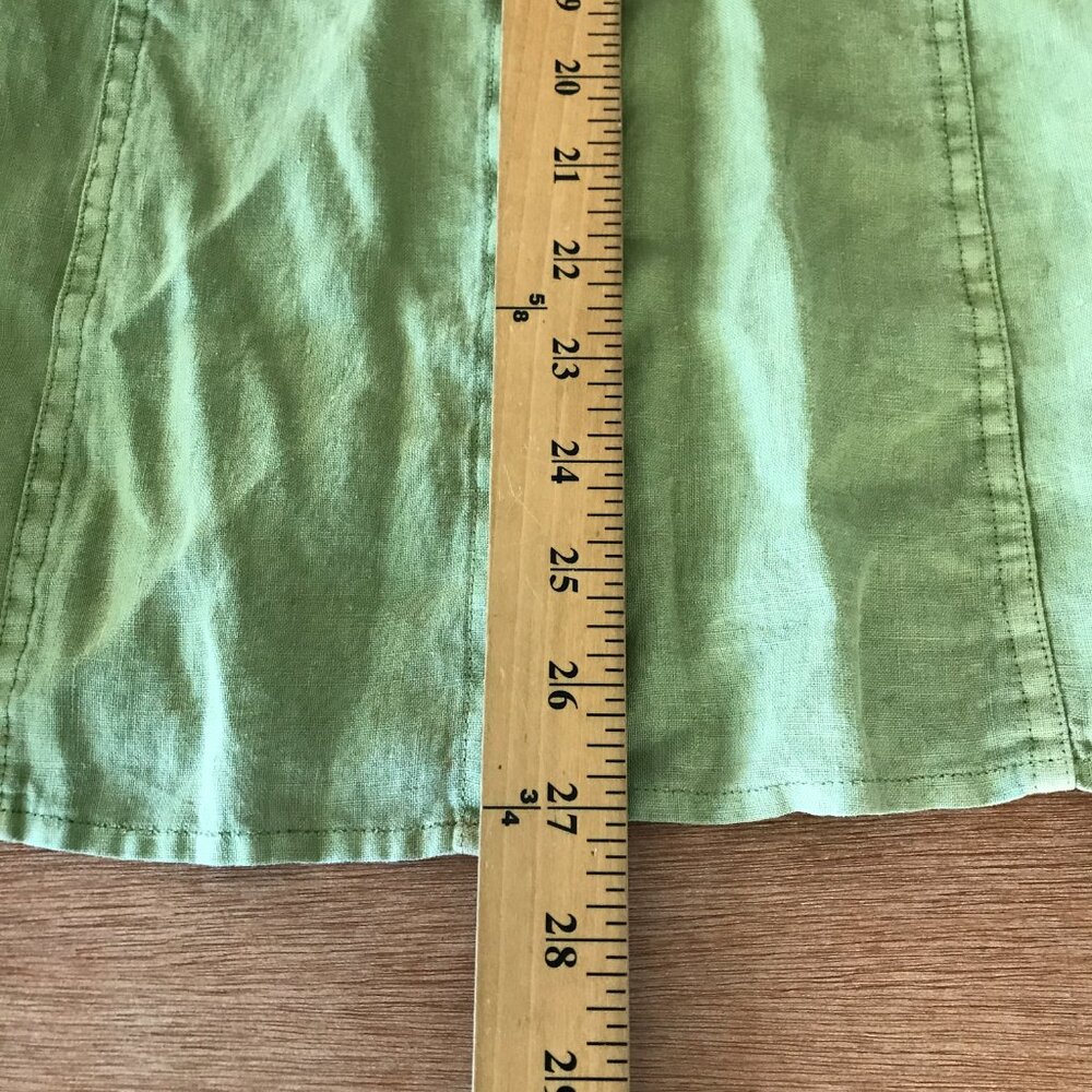 Tommy Bahama Relax 100% Linen Shirt Men XL Green Button Up Pocket Long Sleeve - Picture 7 of 16